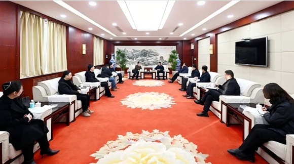 运城市政协副主席、永济市委书记何伟会见新宝GG工厂总经理柳海永一行