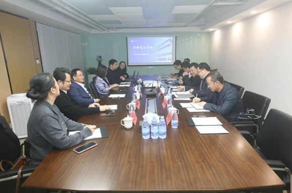河北省发展鼎新委一行到新宝GG工厂调查调研